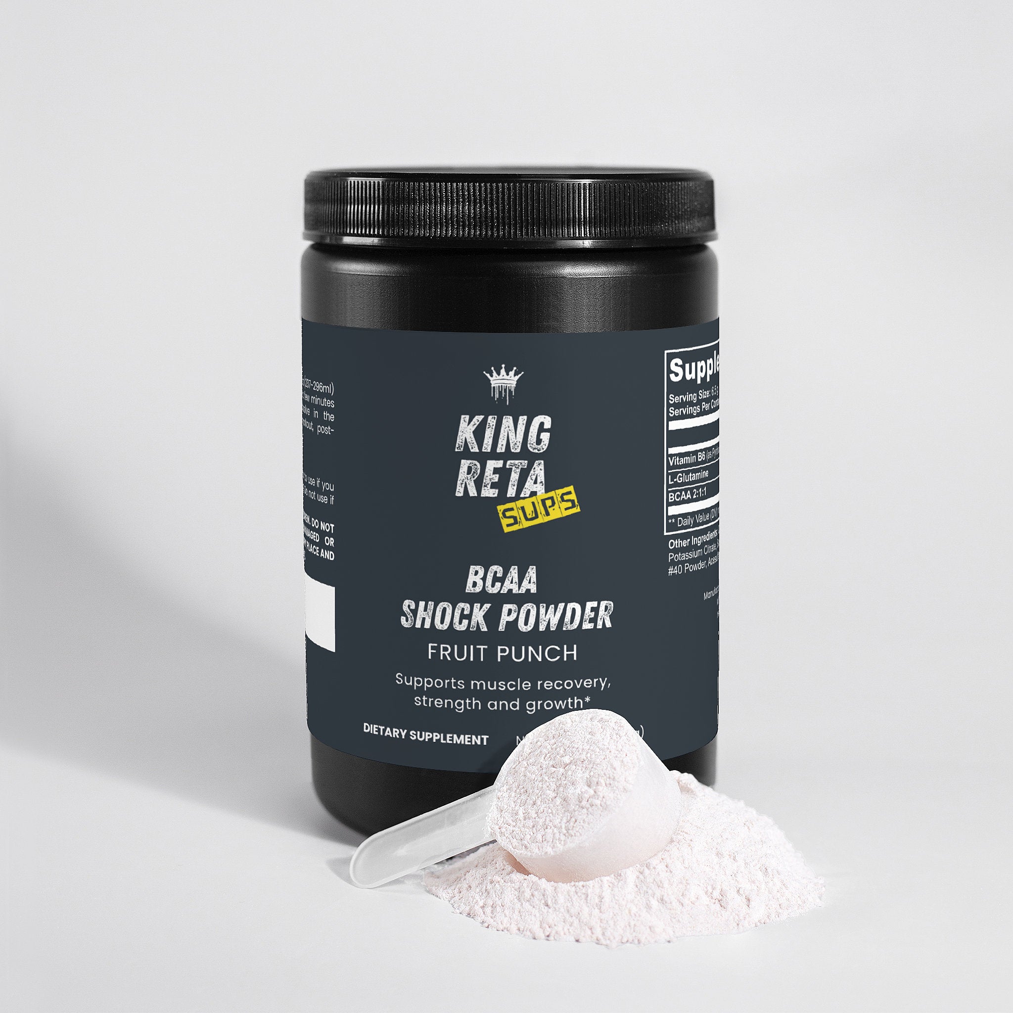 King Reta BCAA Shock Powder (Fruit Punch)