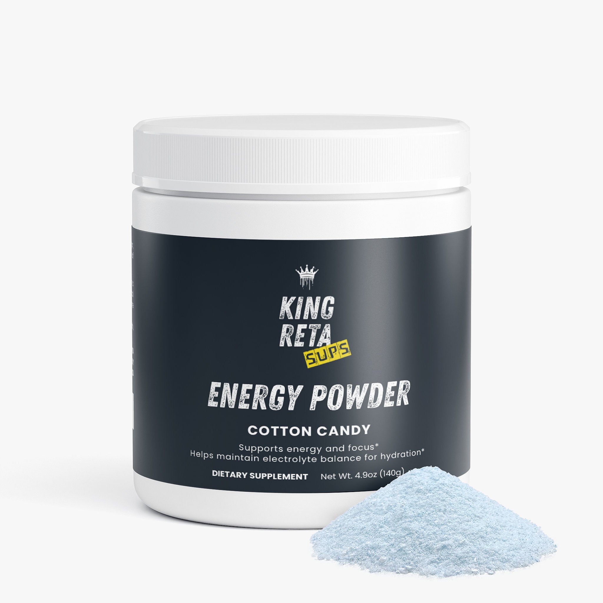 King Reta Energy Powder (Cotton Candy)