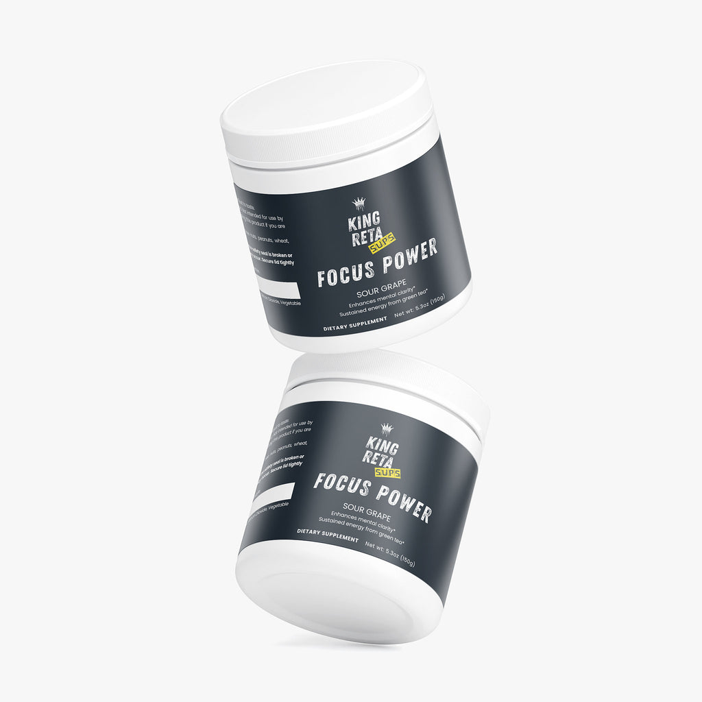 King Reta Focus Powder (Sour Grape)