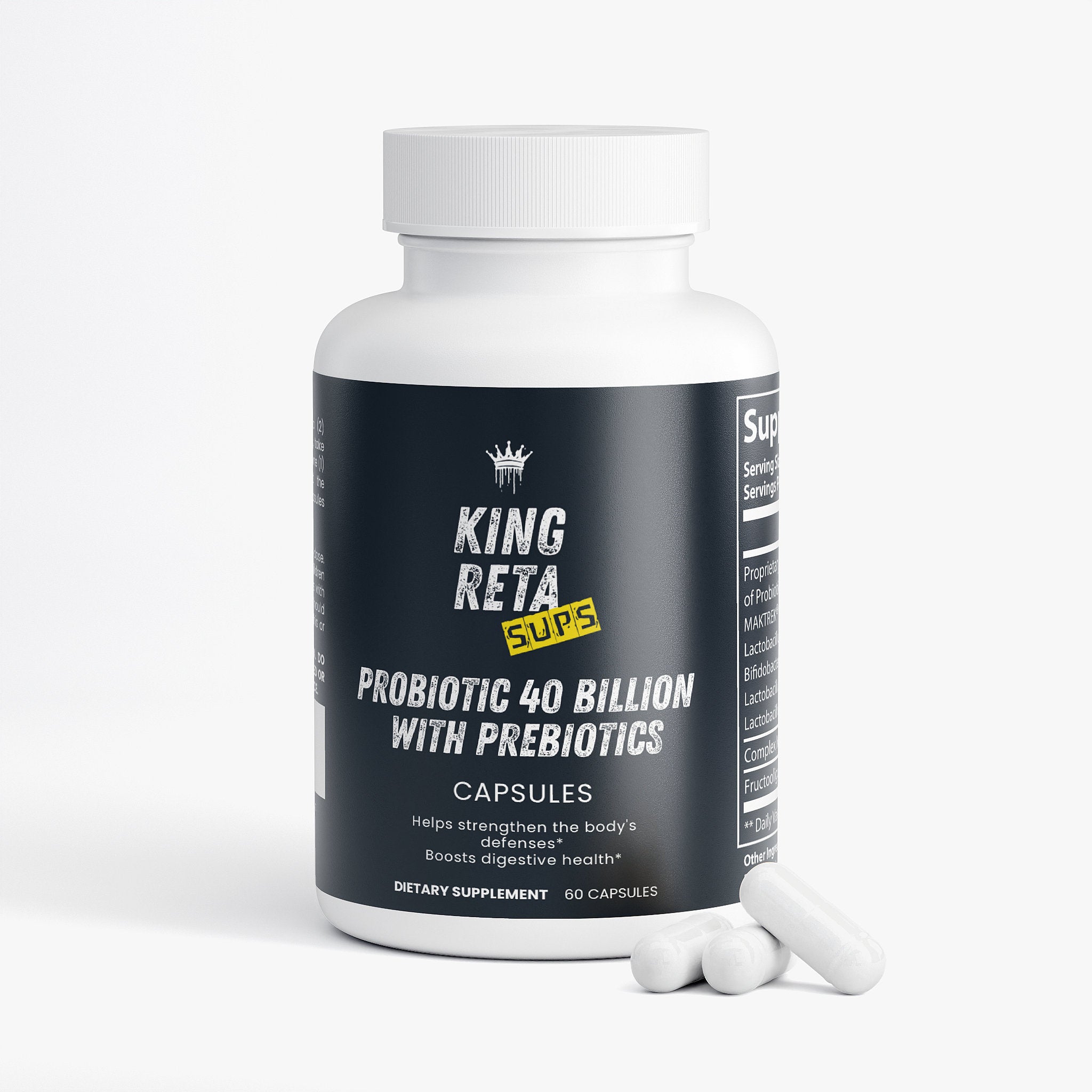 King Reta Probiotic (40 Billion) with Prebiotics