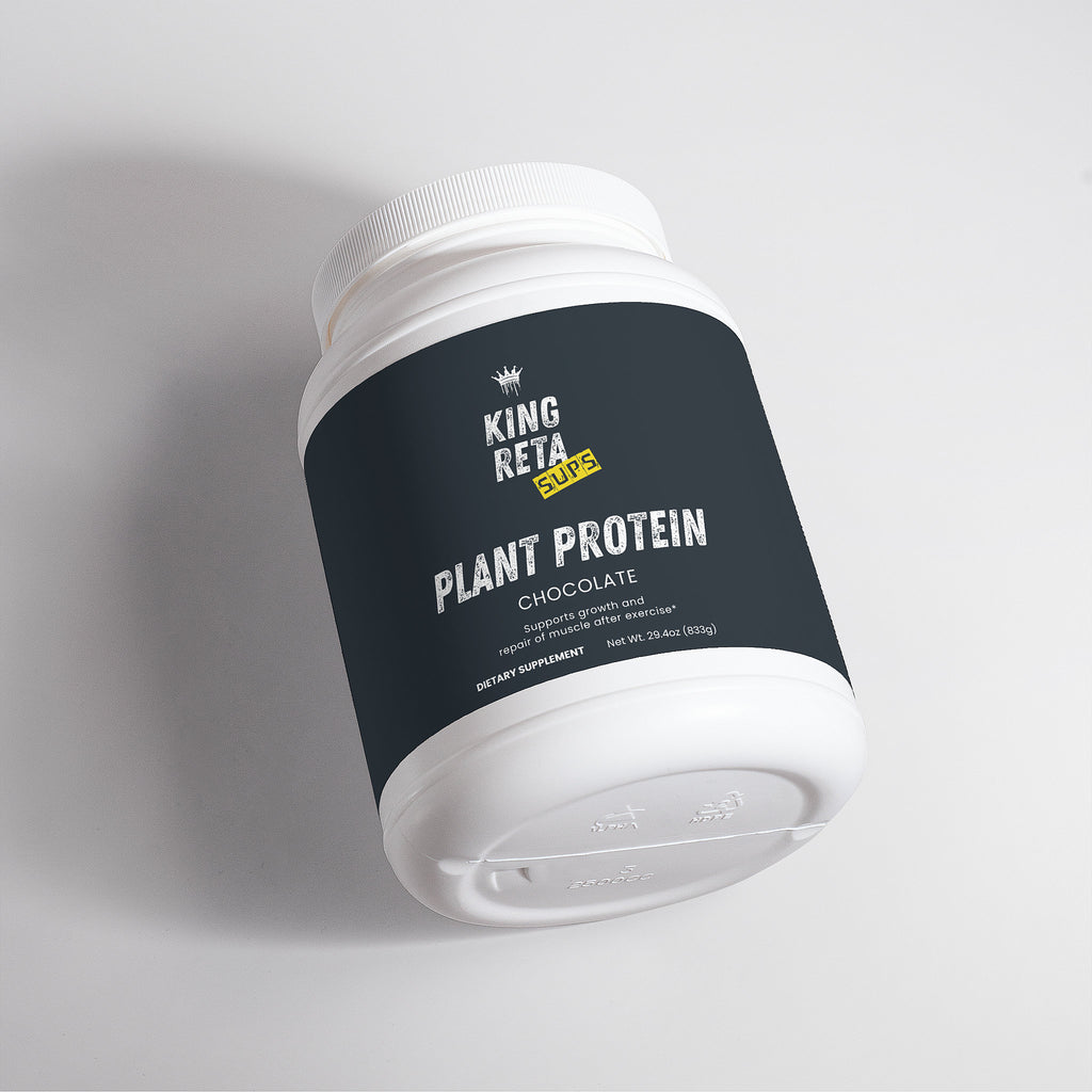 King Reta Organic Plant Protein Isolate (Chocolate) w/MCT Oil