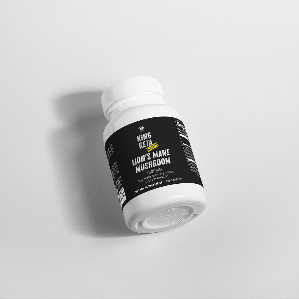 King Reta Lion's Mane Mushroom 1000mg
