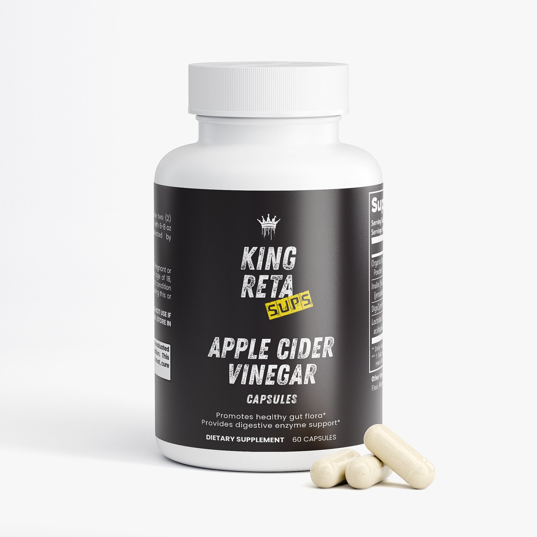 King Reta Apple Cider Vinegar Capsules