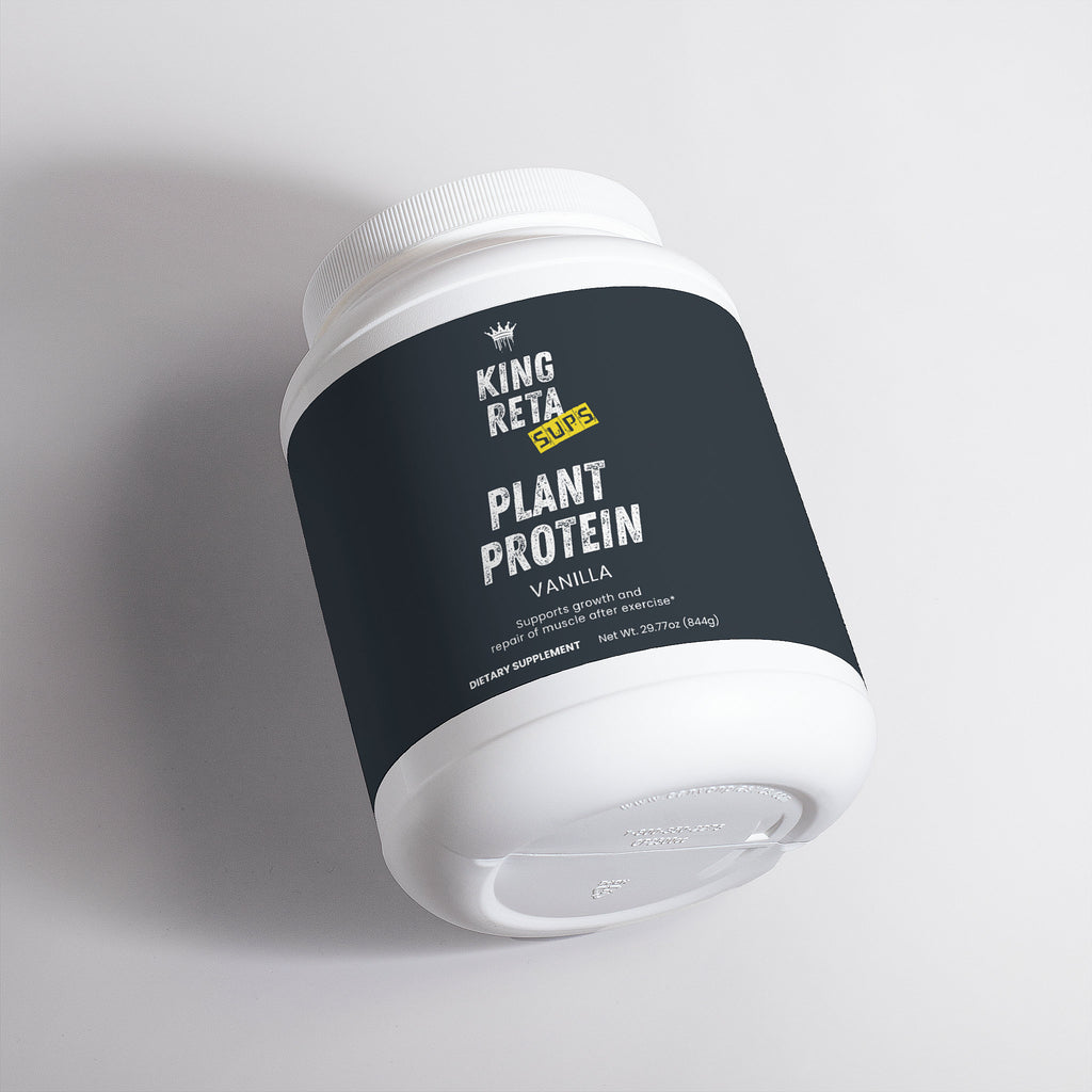 King Reta Organic Plant Protein Isolate (Vanilla) w/MCT Oil
