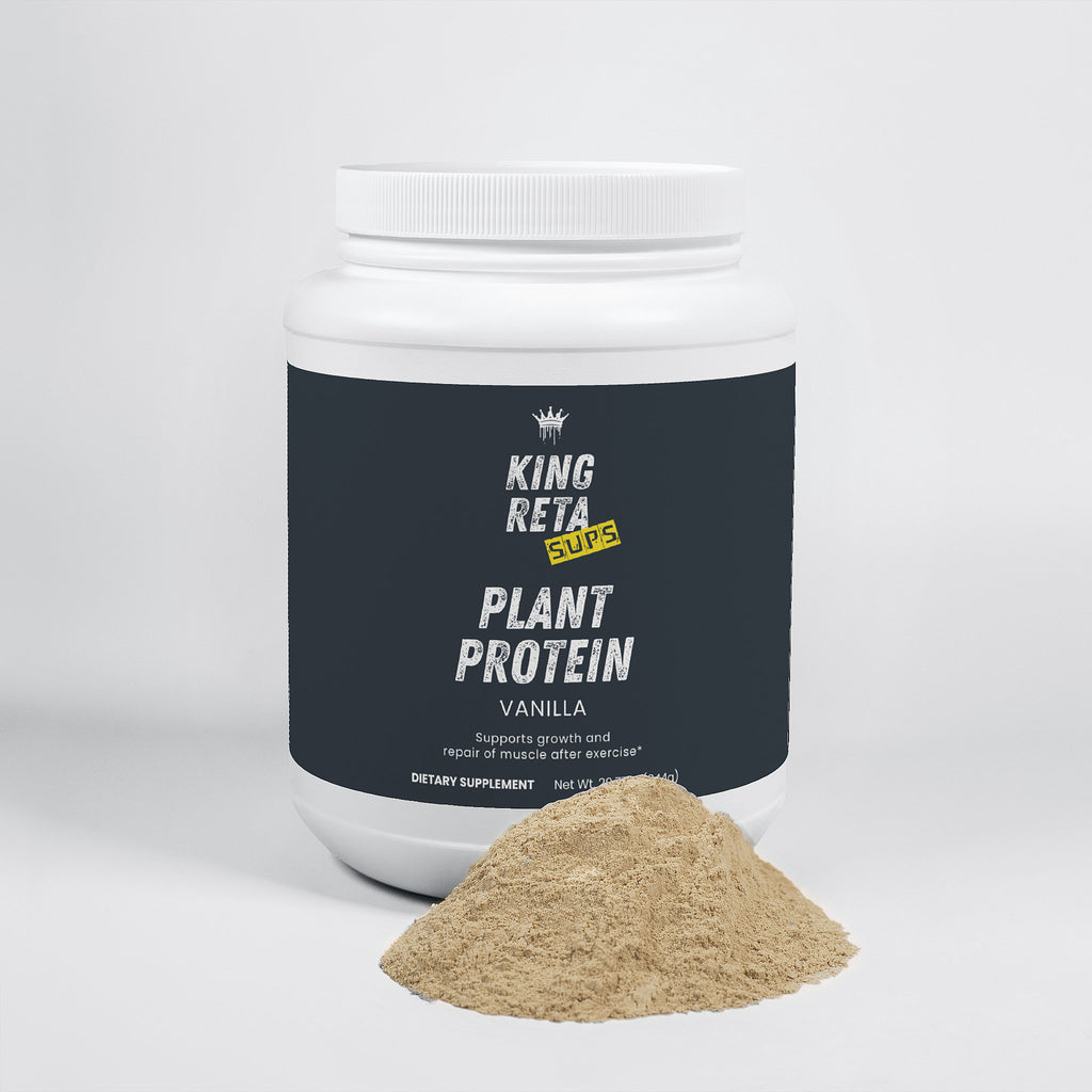 King Reta Organic Plant Protein Isolate (Vanilla) w/MCT Oil