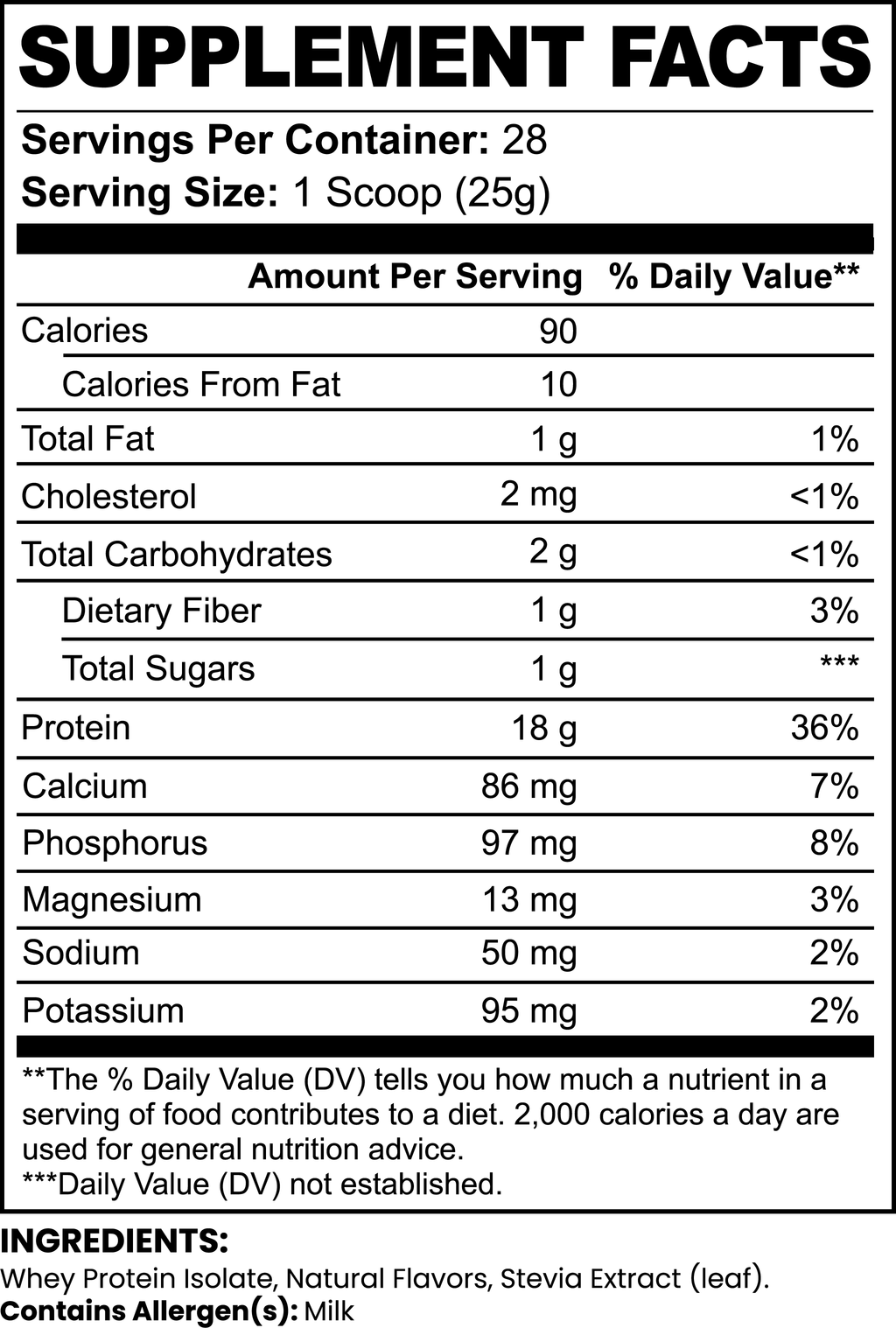 King Reta Pure3 100% Whey Protein Isolate (Chocolate)