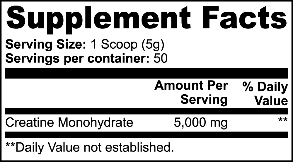 King Reta Creatine Monohydrate