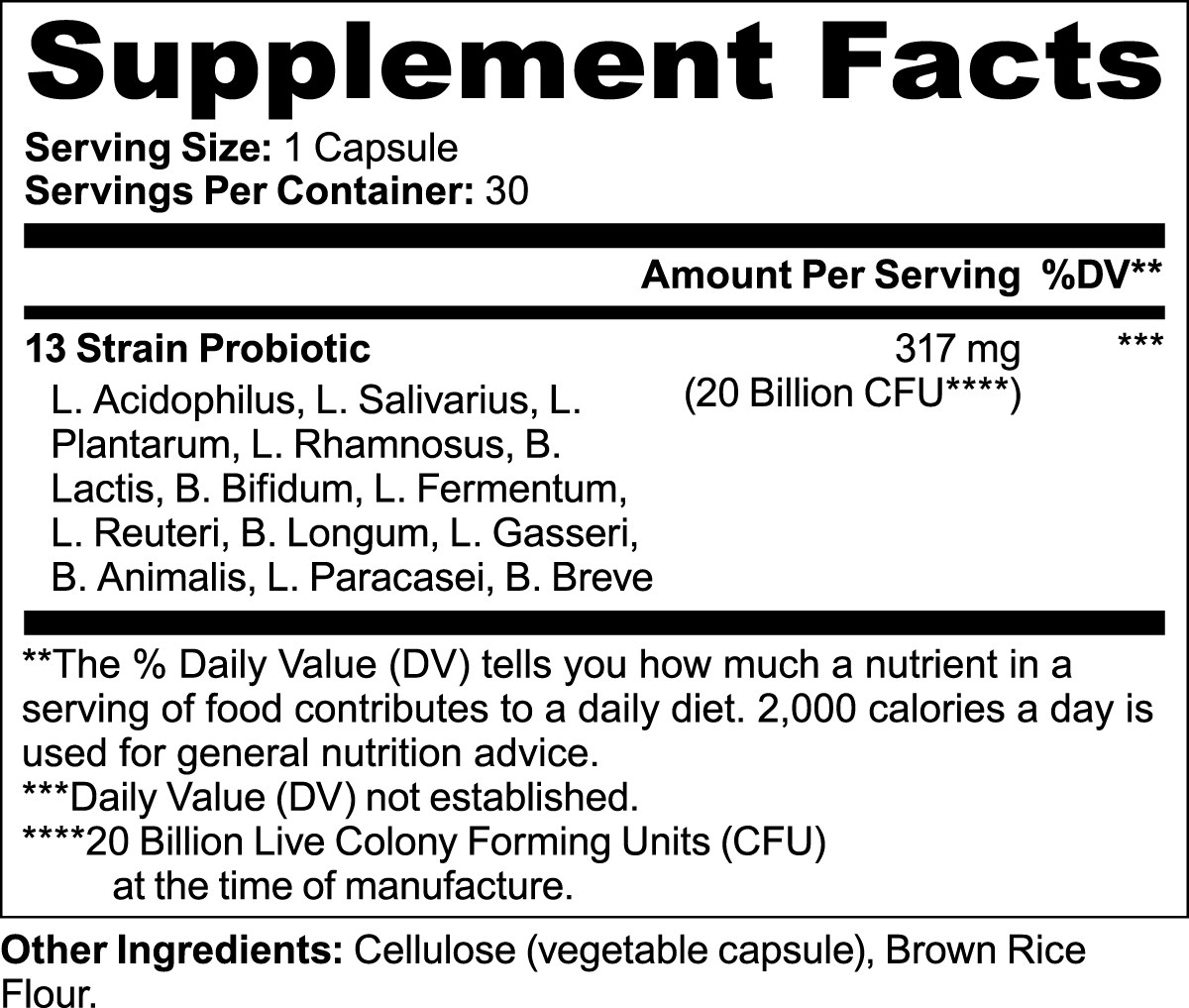 King Reta Probiotic (20 Billion)