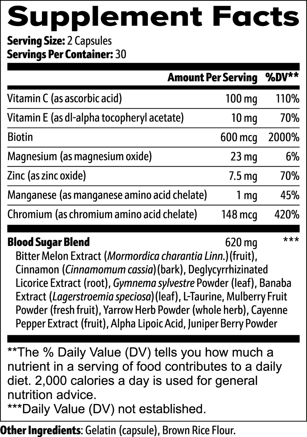 King Reta Normal Blood Sugar Support