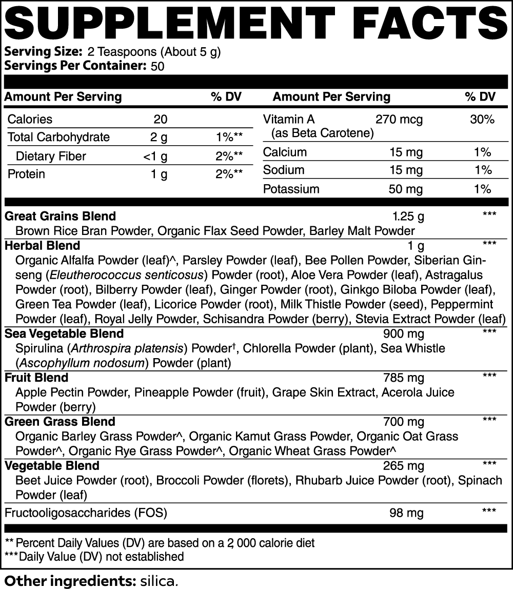 King Reta Ultra Smoothie Greens