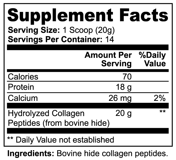 King Reta Grass-Fed Hydrolyzed Collagen Peptides